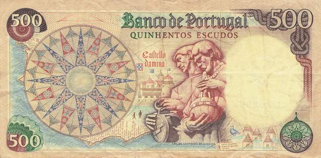 500 Escudos 25.1.1966